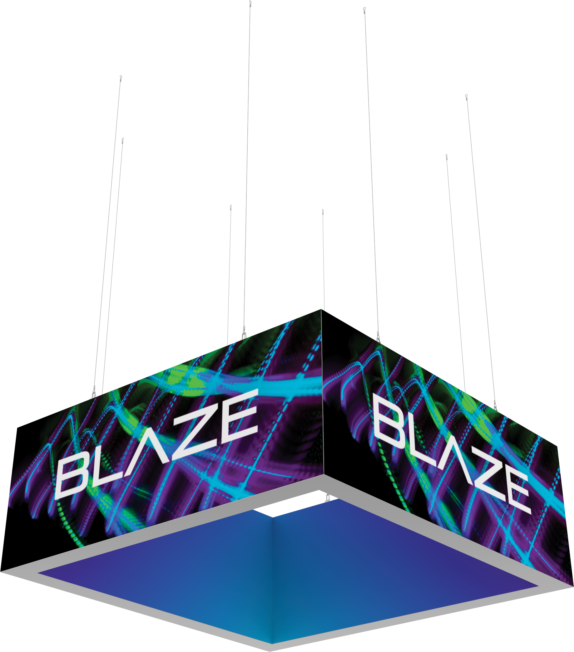 Blaze Light Box - Hanging Square 0803