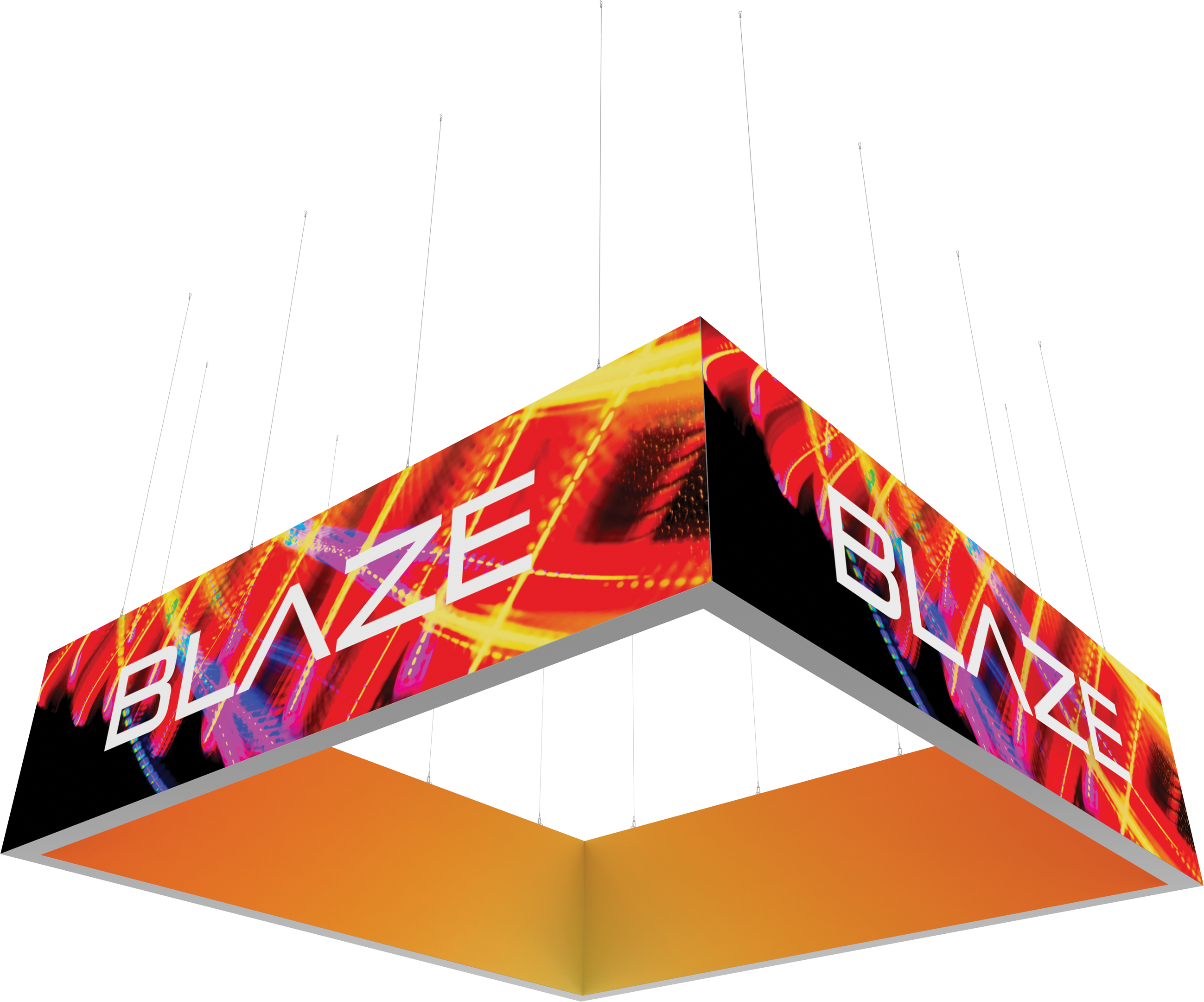 Blaze Light Box - Hanging Square 1604