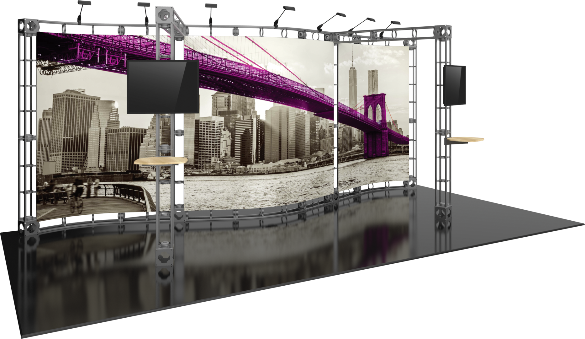 Callisto Orbital Express Truss 20ft Modular Exhibit