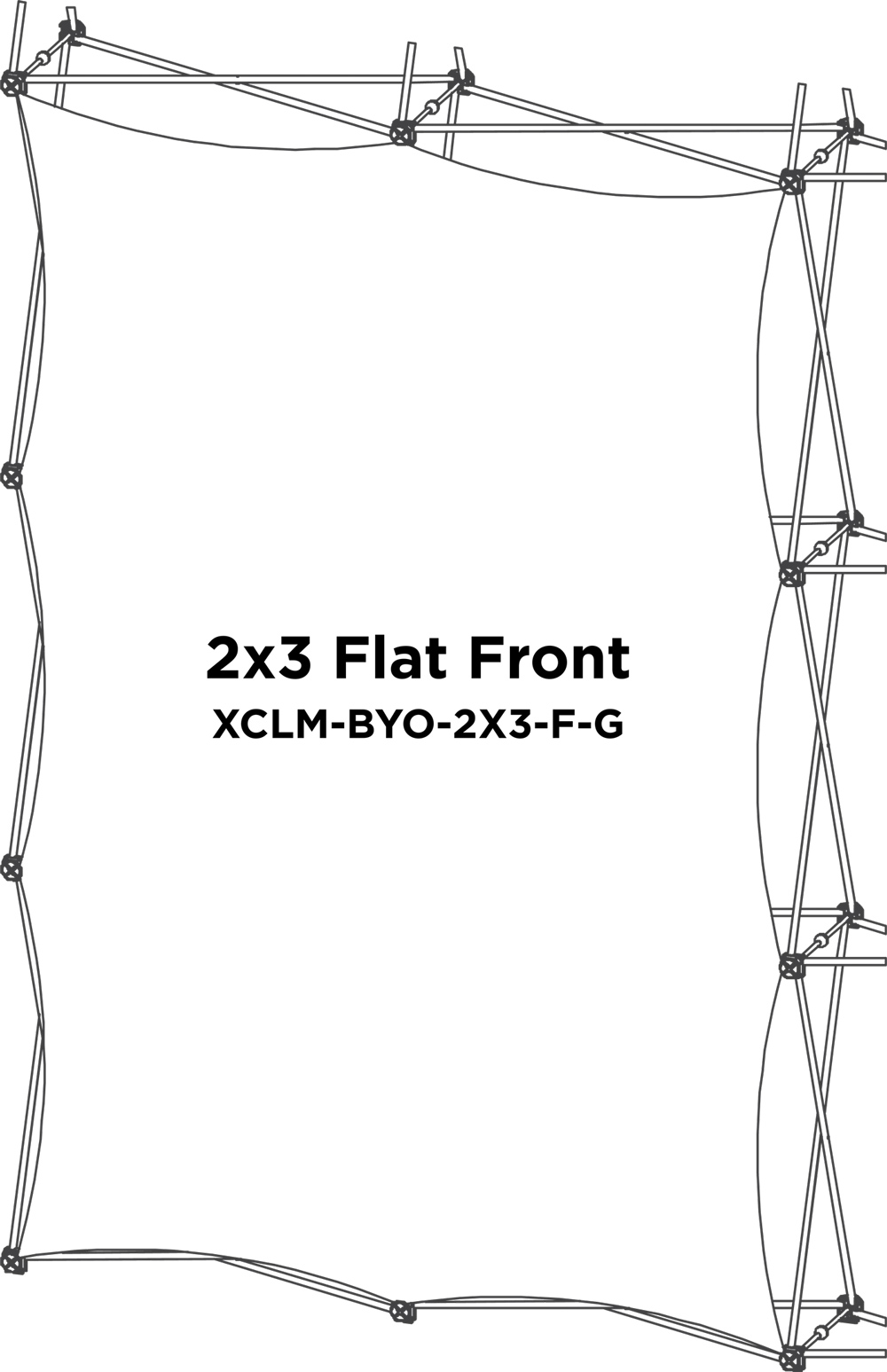 Xclaim A La Carte Graphic 2 x 3  