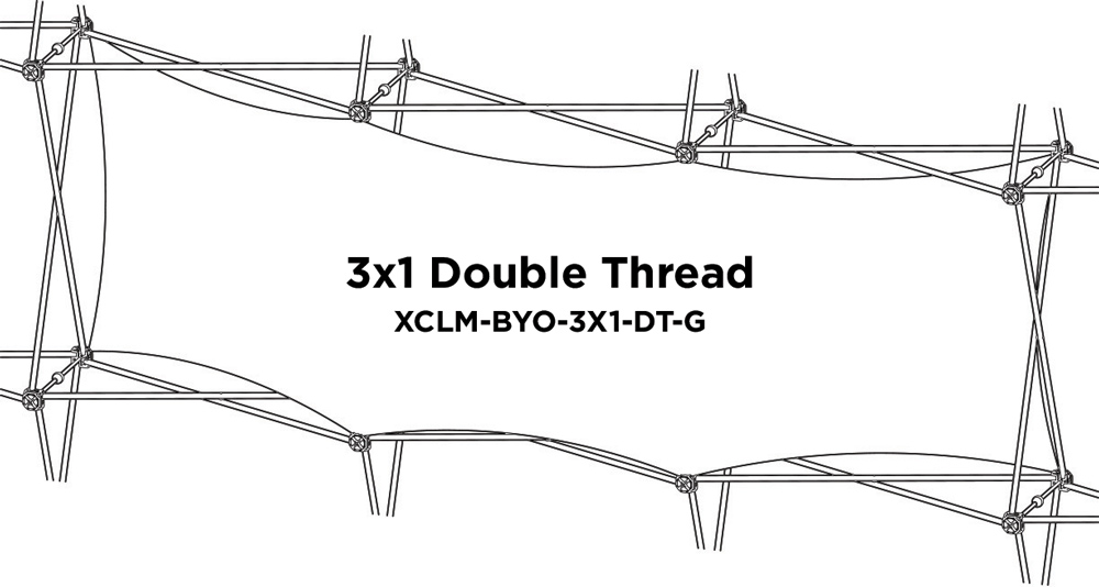 Xclaim A La Carte Graphic 3 x 1  