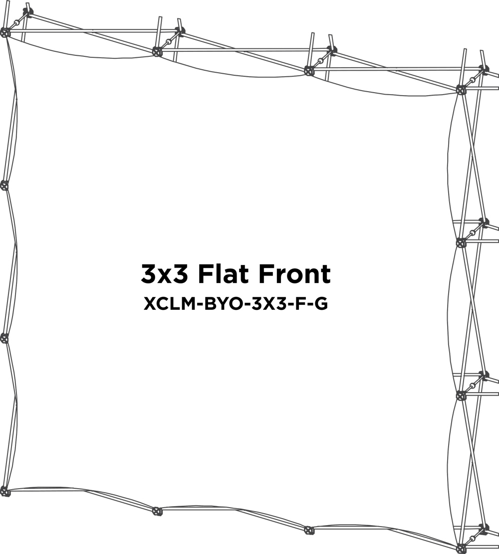 Xclaim A La Carte Graphic 3 x 3  