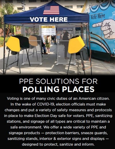 PPE for Polling Centers