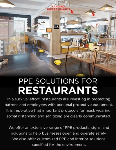 PPE for Restaurants