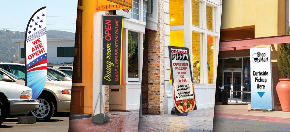 Curbside Signs